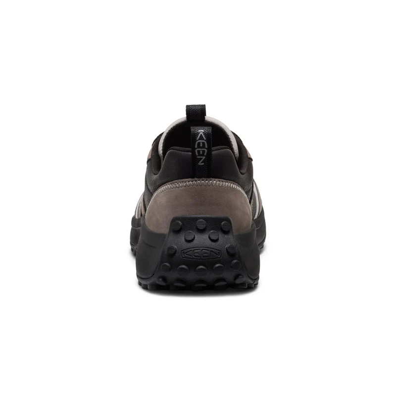 KS86 Leder Sneaker für Herren | Black/Steel Grey