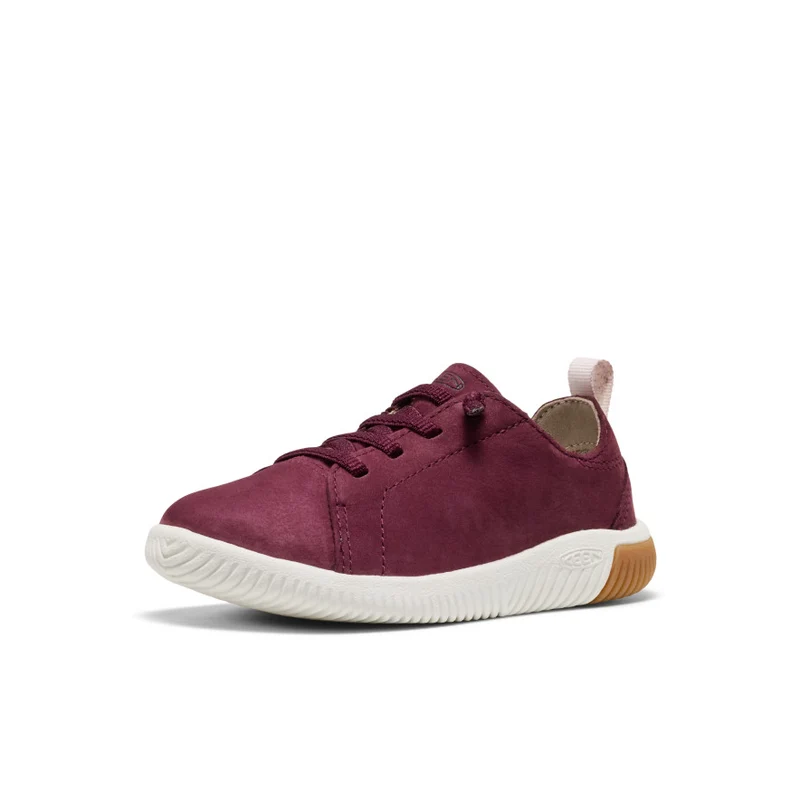 KNX Leder Sneaker für kleine Kids | Fig/Star White
