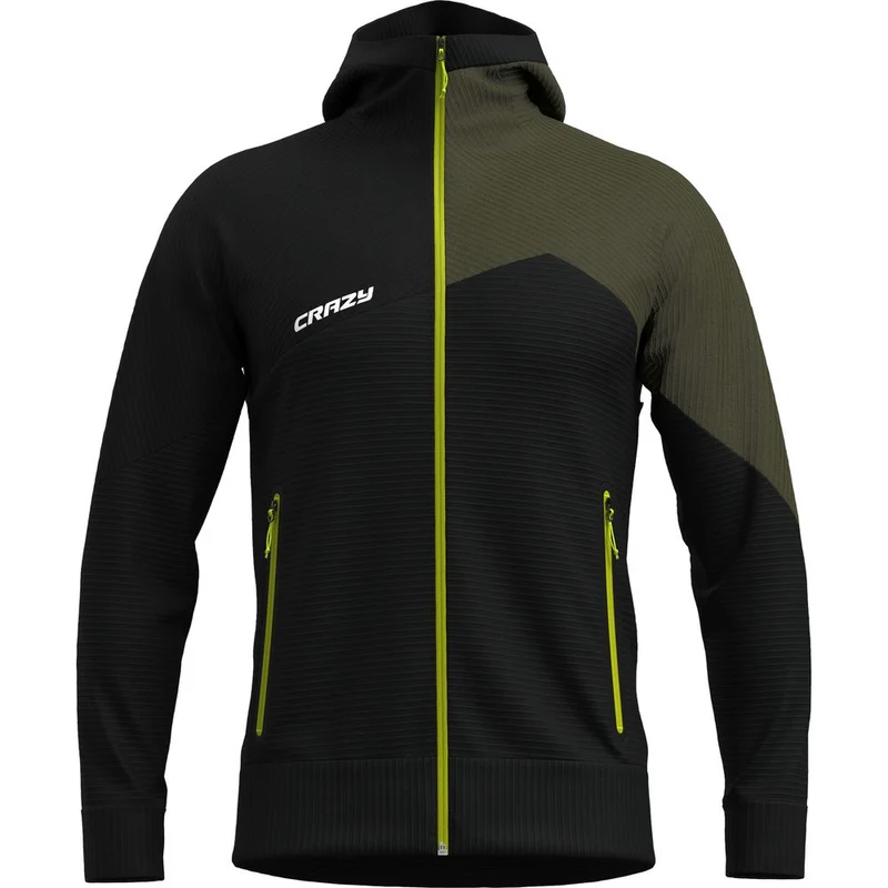 Crazy Idea Pull Gulliver Herren Midlayer forest