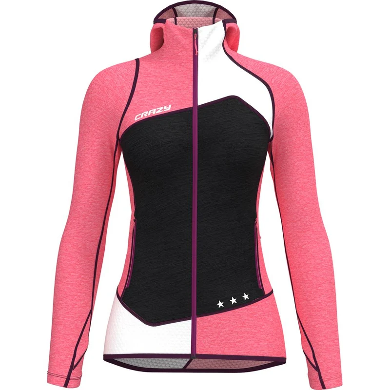 Crazy Idea Pull Ionic Damen Midlayer blush