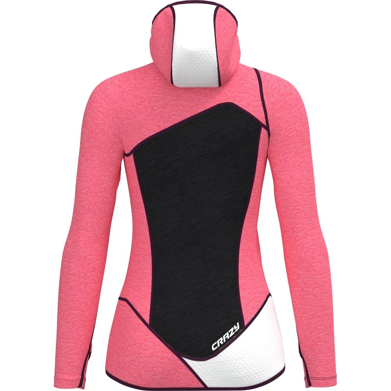 Crazy Idea Pull Ionic Damen Midlayer blush