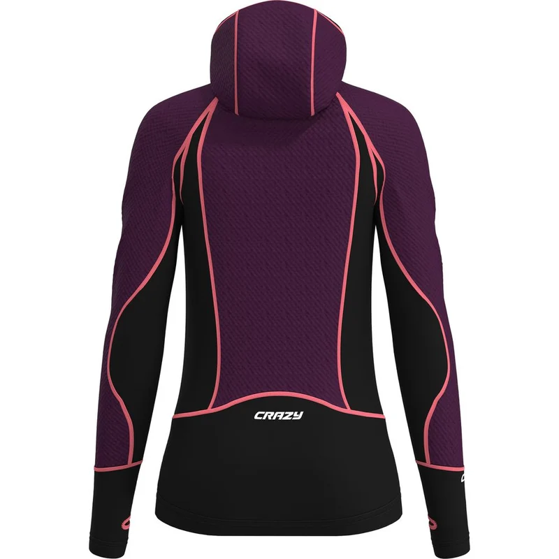 Crazy Idea Pull Inspire Damen Midlayer blush