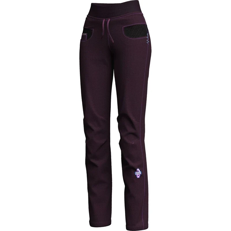 Crazy Idea Pant Aria Damen Hose burgundy