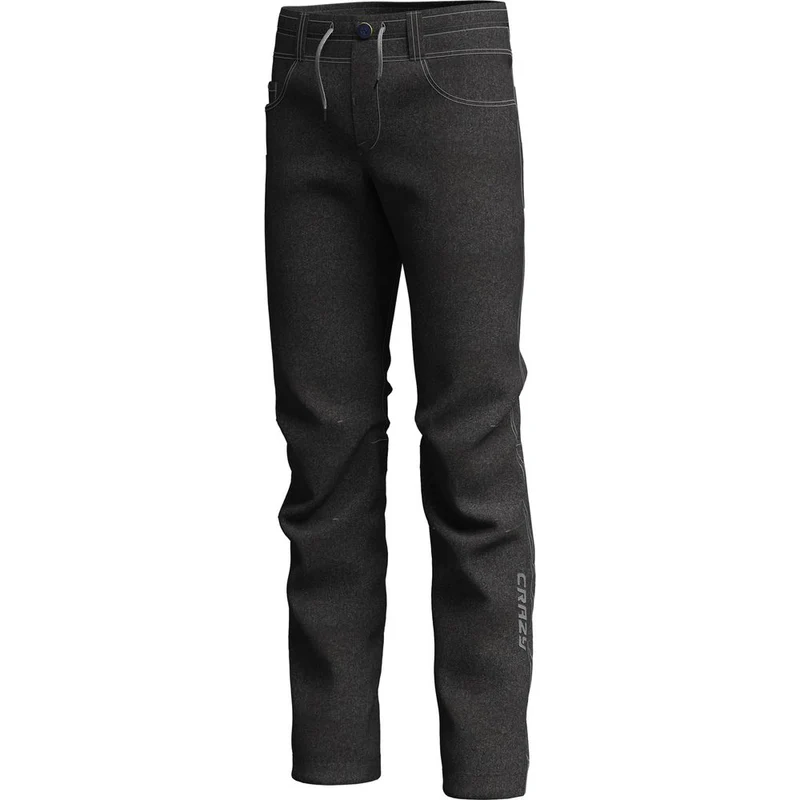Crazy Idea Pant Delay Herren Kletterhose wool-effect-dark-gray