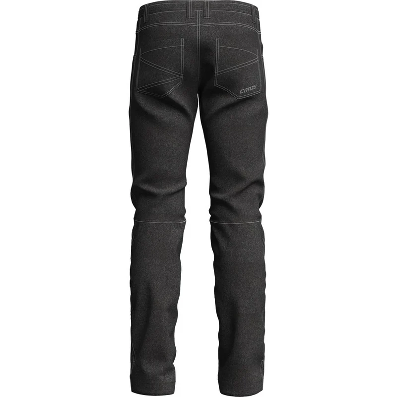 Crazy Idea Pant Delay Herren Kletterhose wool-effect-dark-gray