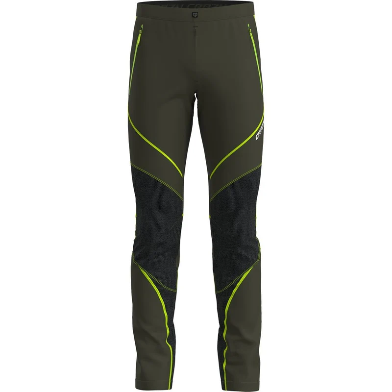 Crazy Idea Pant Flame Herren Skitourenhose forest