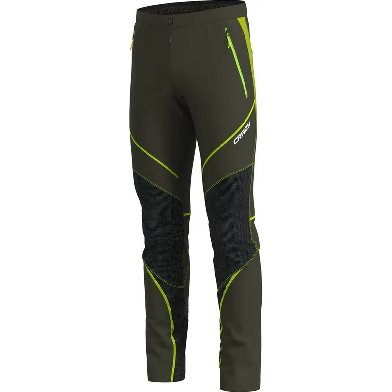 Crazy Idea Pant Flame Herren Skitourenhose forest