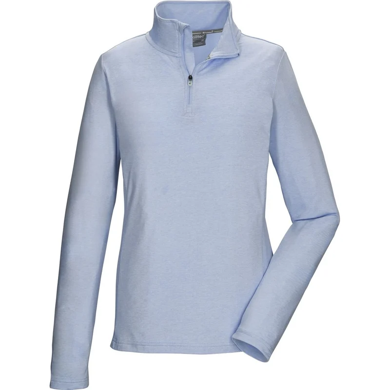 Killtec Ksw 93 Wmn Flx Shirt Damen Fleeceshirt hellblau