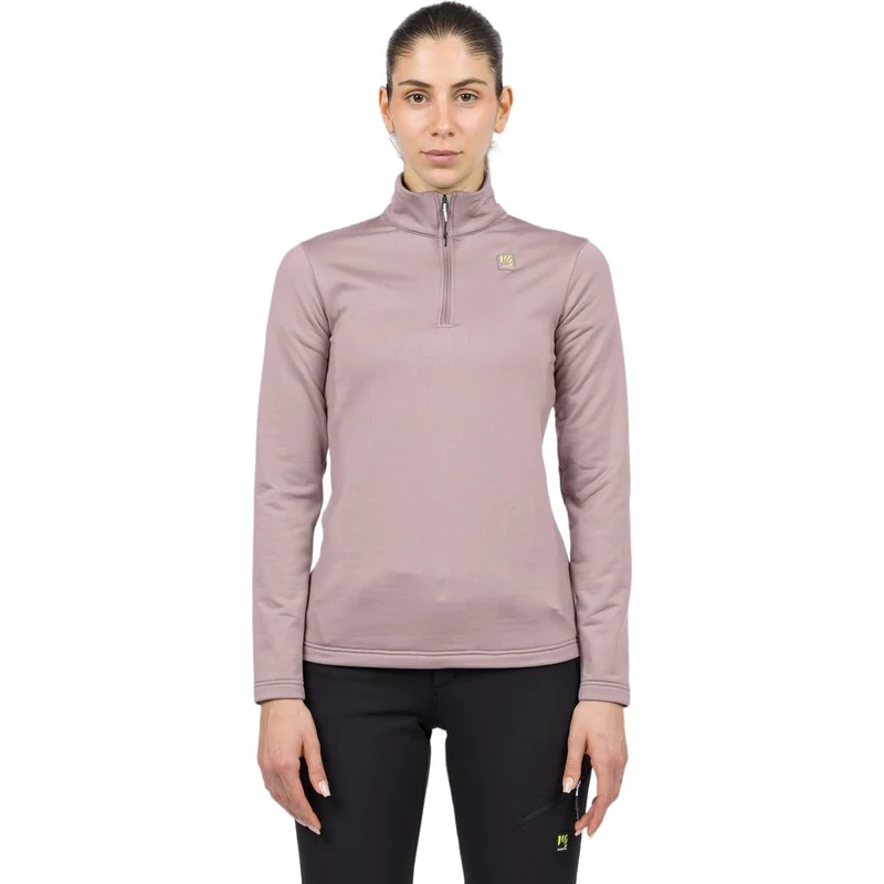 Karpos Pizzocco Evo W Half Zip Fleece Damen Longsleeve lilac