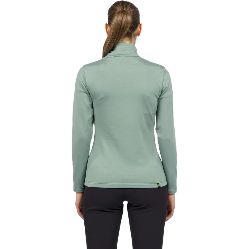 Karpos Pizzocco Evo W Half Zip Fleece Damen Longsleeve hedge