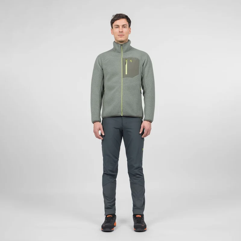 Karpos Moiazza Retrò Fleece Herren Fleecejacke castor-kambaba