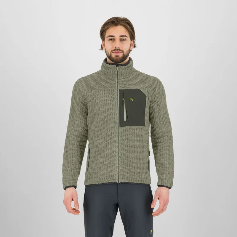 Karpos Rocchetta Evo Fleece Herren Fleecejacke tea-kambaba