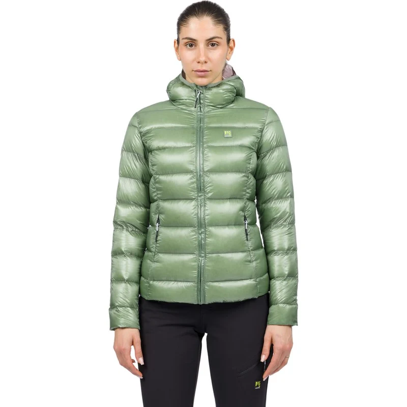 Karpos Philipp Flamm Hoodie Damen Daunenjacke hedge