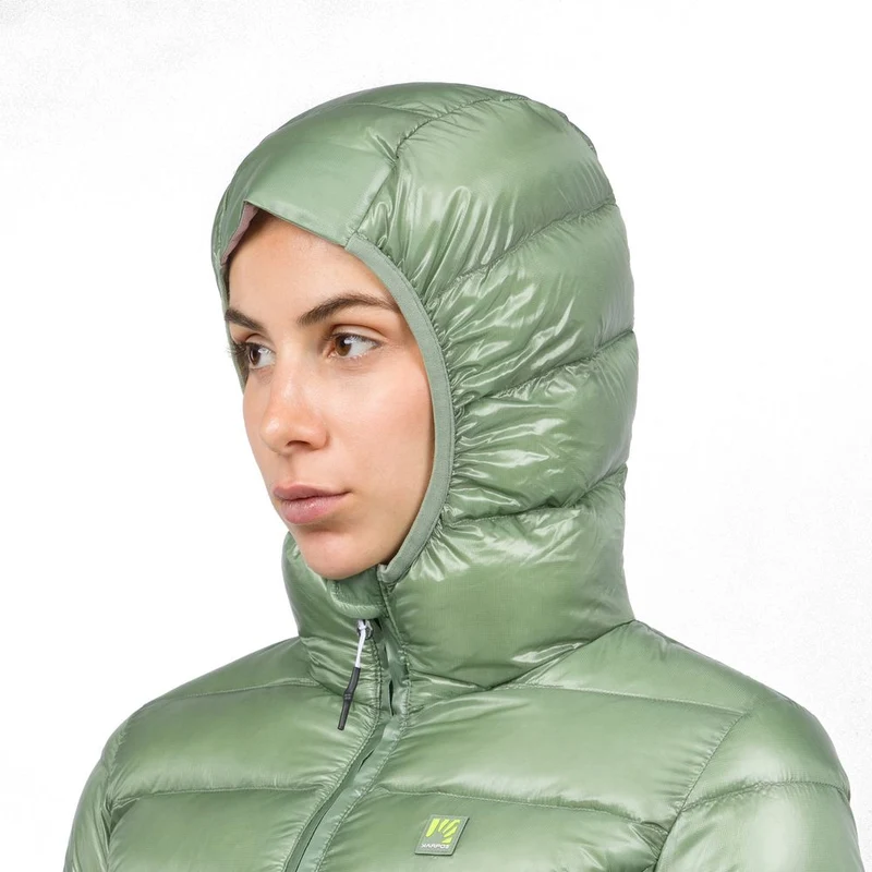 Karpos Philipp Flamm Hoodie Damen Daunenjacke hedge