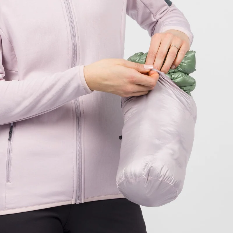 Karpos Philipp Flamm Hoodie Damen Daunenjacke hedge