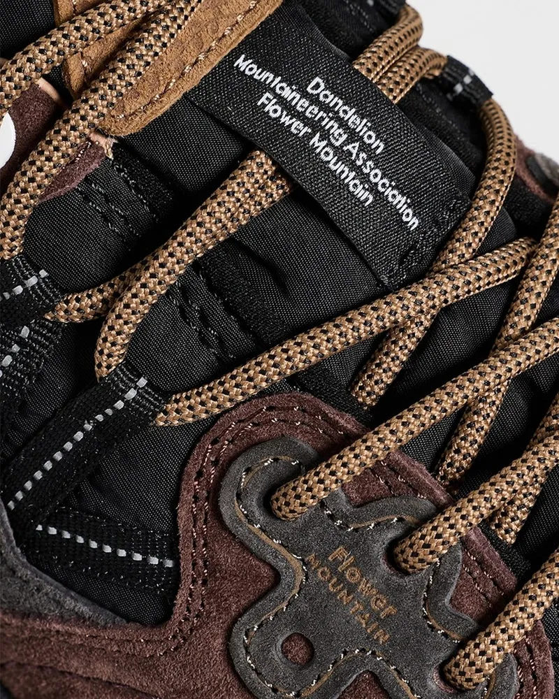 Flower Mountain Yamano 3 Suede Nylon Dark Grey / Black / Dark Brown
