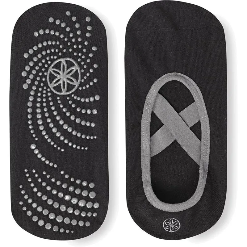 Gaiam Gaiam Grippy Yoga Barre Socks - Yoga Socken grau-schwarz