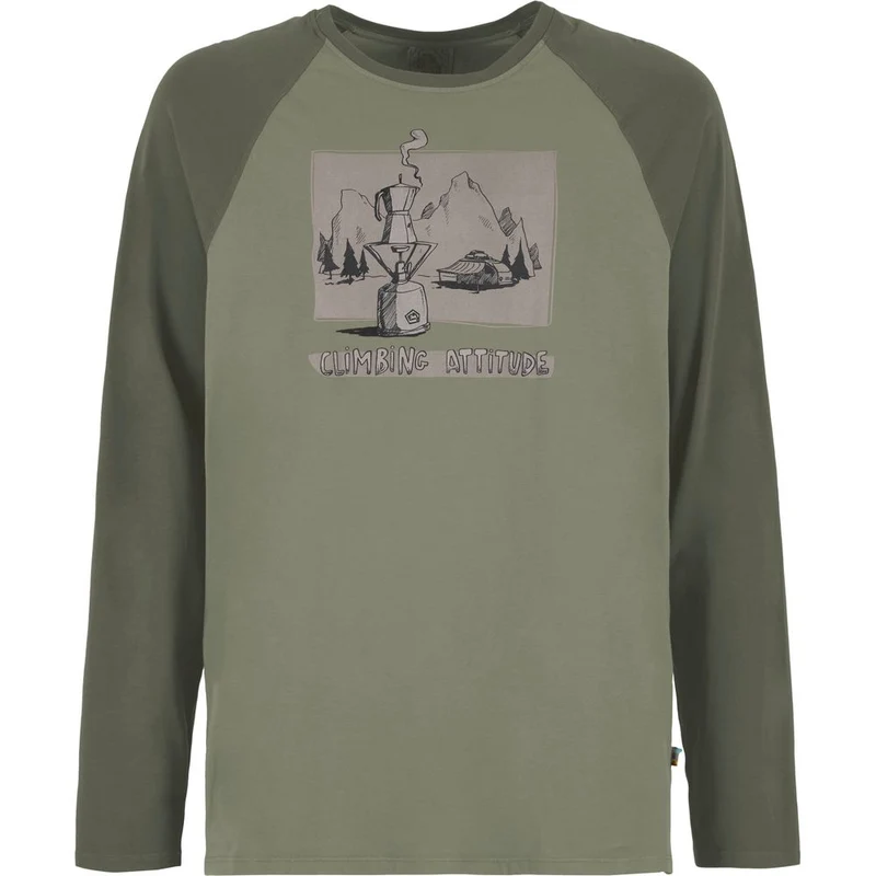 E9 Long Coffee Herren Sweatshirt cumino-1178