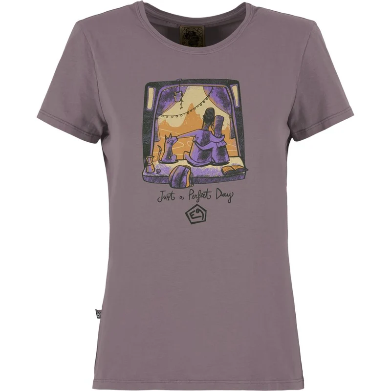 E9 Sunset Damen T-Shirt shark-1392