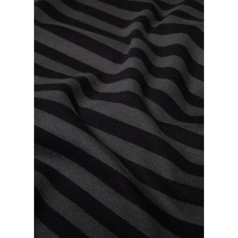 Blutsgeschwister Stereo Rainbow Seafarer Damen Longsleeve black-line-stripes