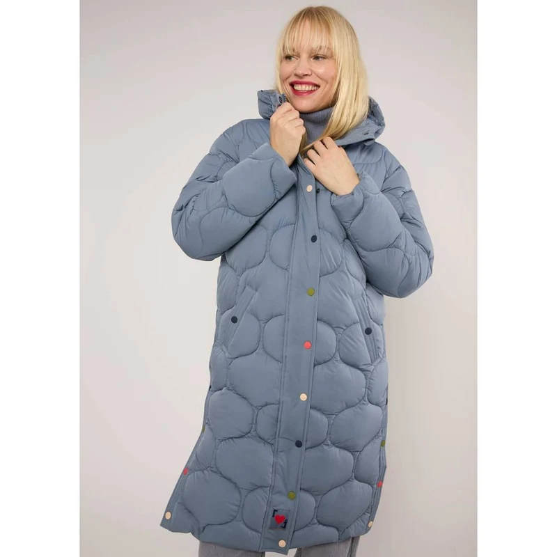 Blutsgeschwister No Down Mister Damen Wintermantel slate-haze-statement