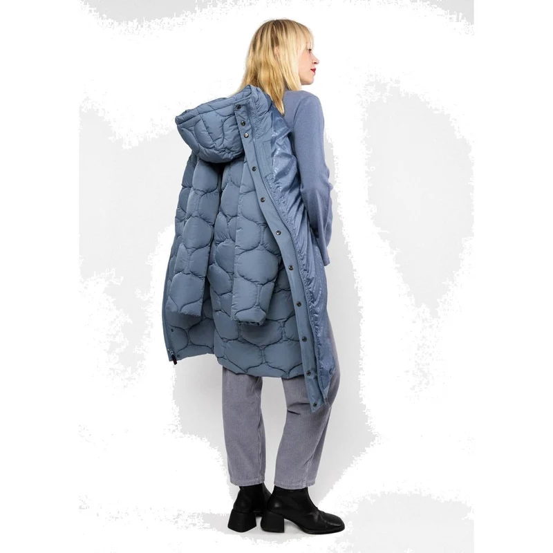 Blutsgeschwister No Down Mister Damen Wintermantel slate-haze-statement