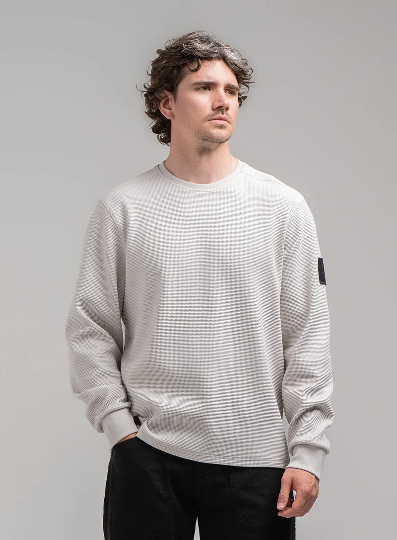 DISSIDENT WAFFLE LONG SLEEVE T-SHIRT