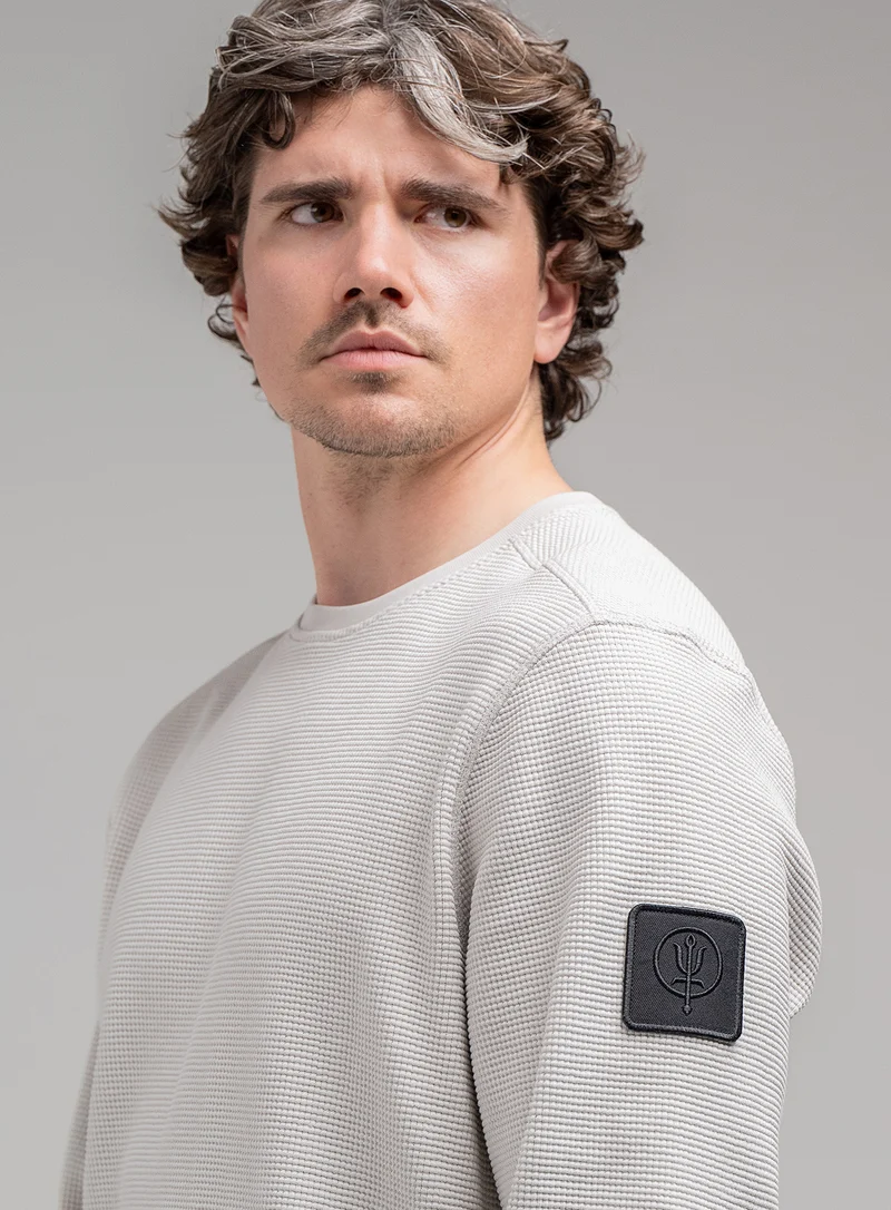 DISSIDENT WAFFLE LONG SLEEVE T-SHIRT