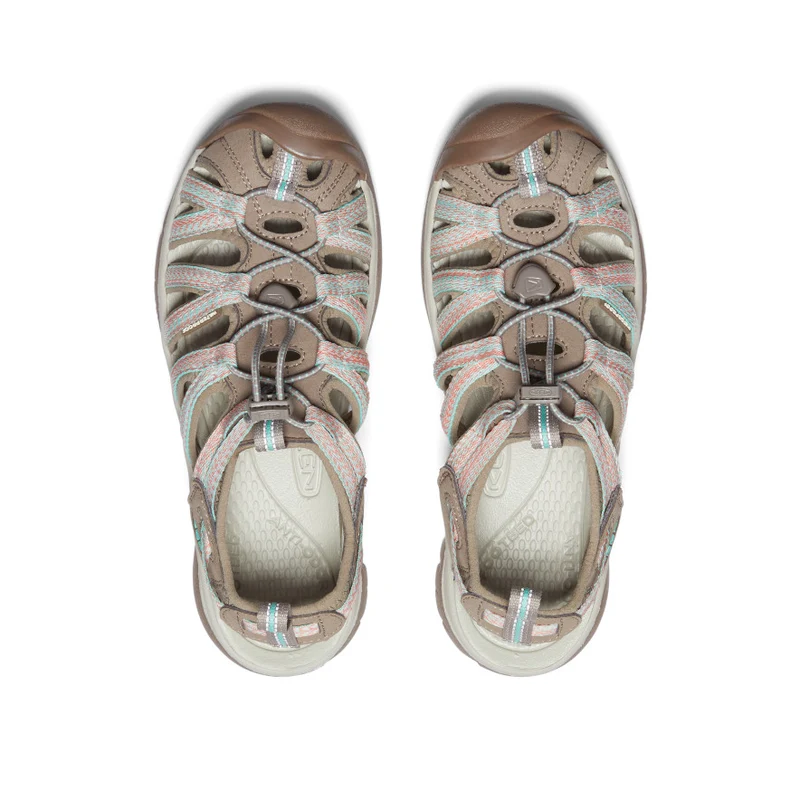 Whisper Sandalen für Damen | Taupe/Coral
