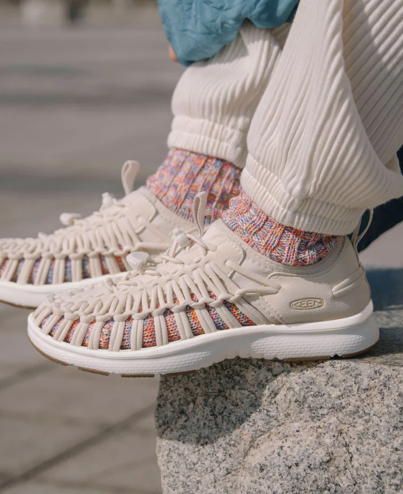 UNEEK O3 Sneaker Sandale für Damen | Birch/Star White