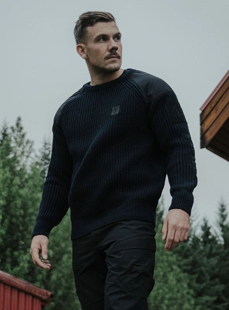 HERITECH RIB KNIT JUMPER