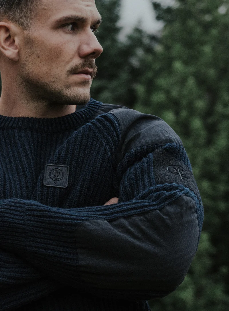 HERITECH RIB KNIT JUMPER