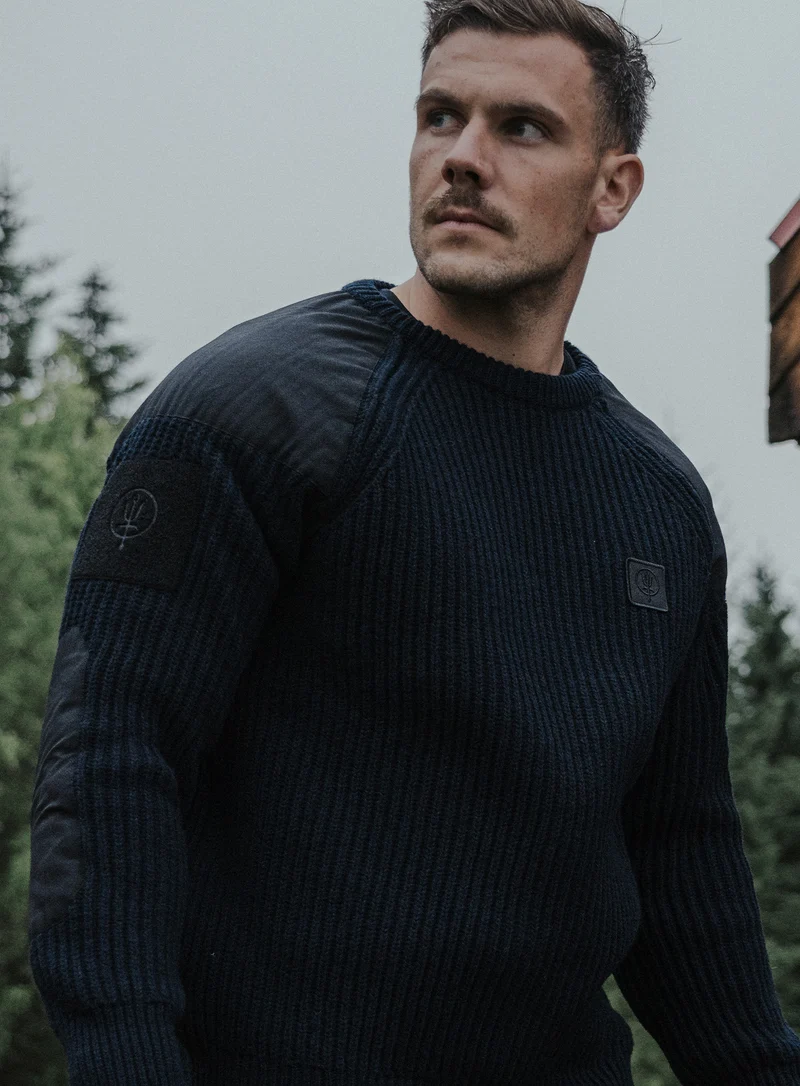 HERITECH RIB KNIT JUMPER