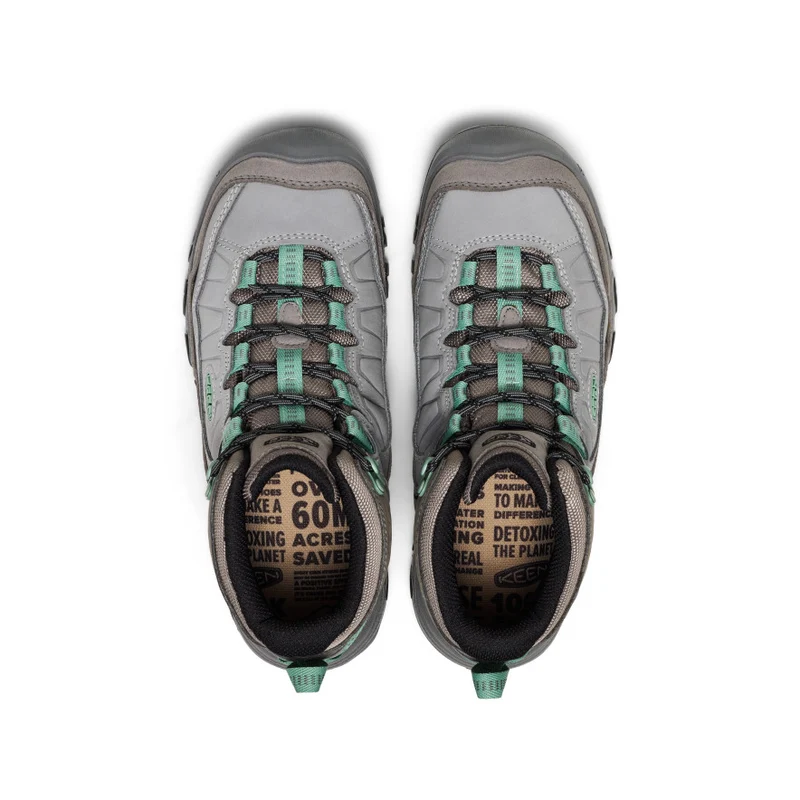Targhee IV Wasserdichte Wanderstiefel für Damen | Alloy/Granite Green