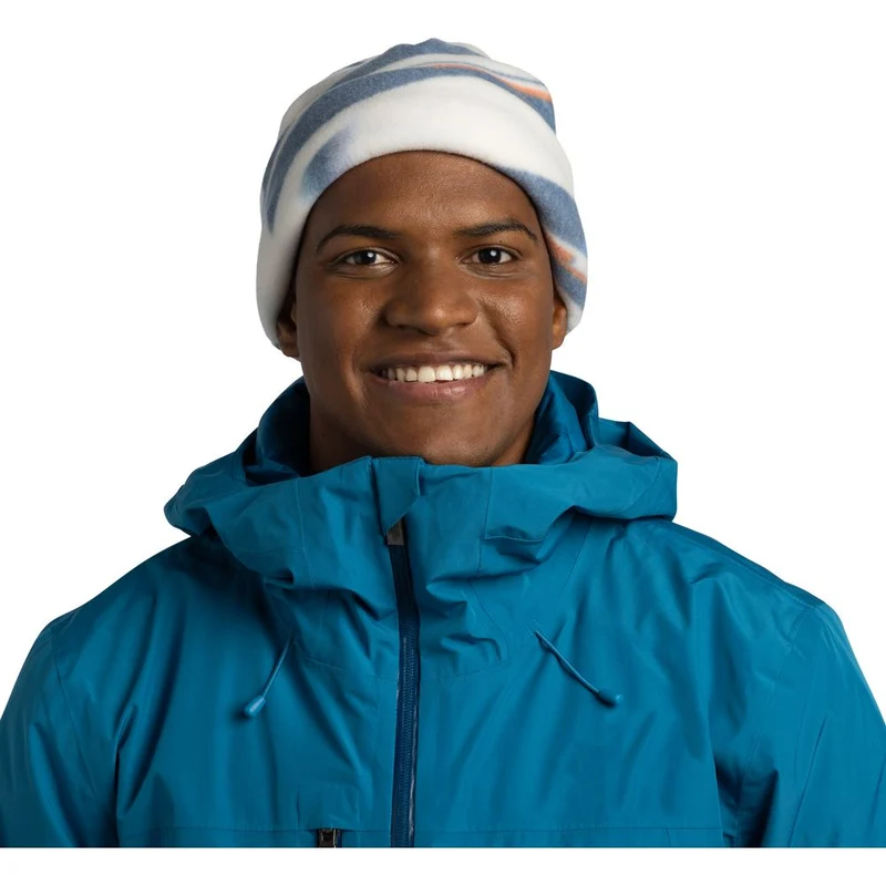 Buff Polar Prints Beanie Mütze logel navy