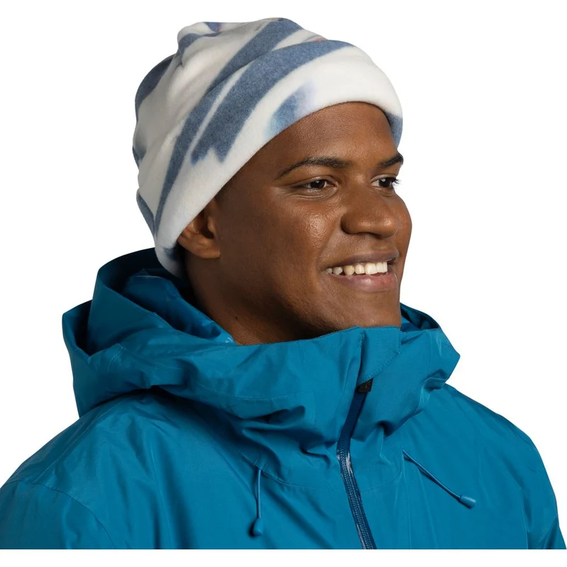 Buff Polar Prints Beanie Mütze logel navy