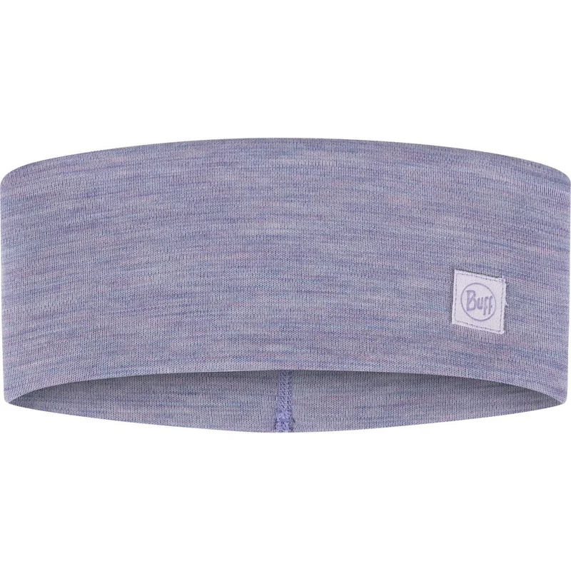 Buff Merino Wide Headband Stirnband solid iris