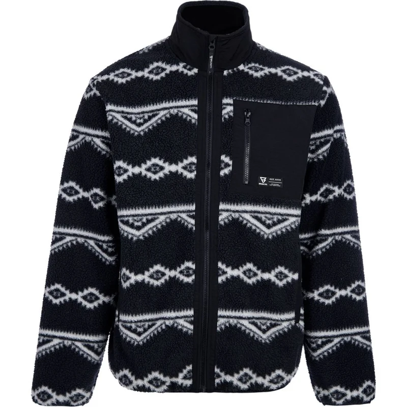 Brunotti Kevio-Zip Urban Herren Fleecejacke black