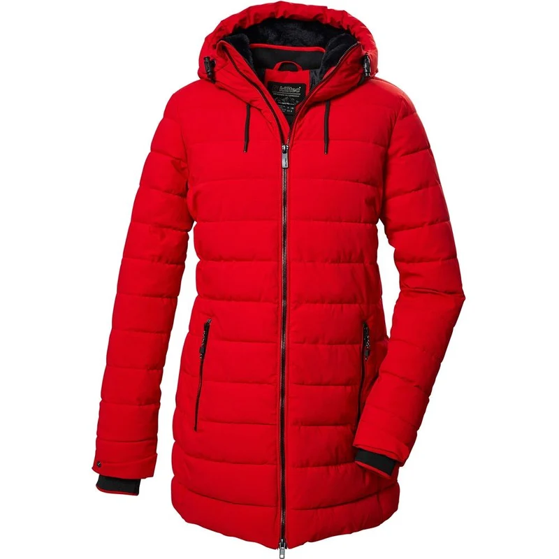 Killtec Kow 55 Wmn Qltd Prk Damen Steppparka dunkelrot