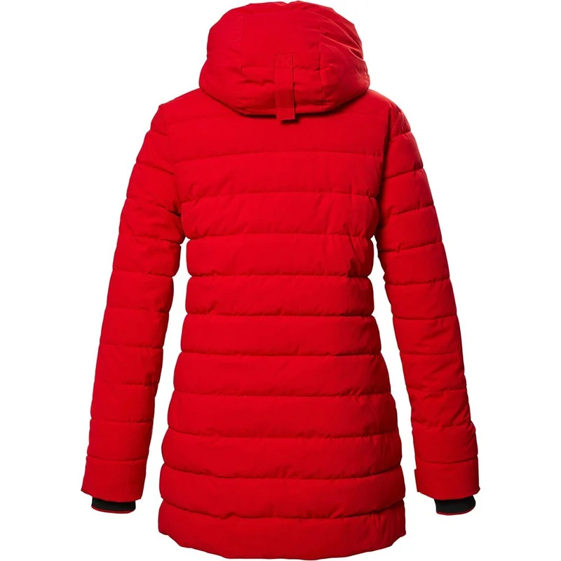 Killtec Kow 55 Wmn Qltd Prk Damen Steppparka dunkelrot