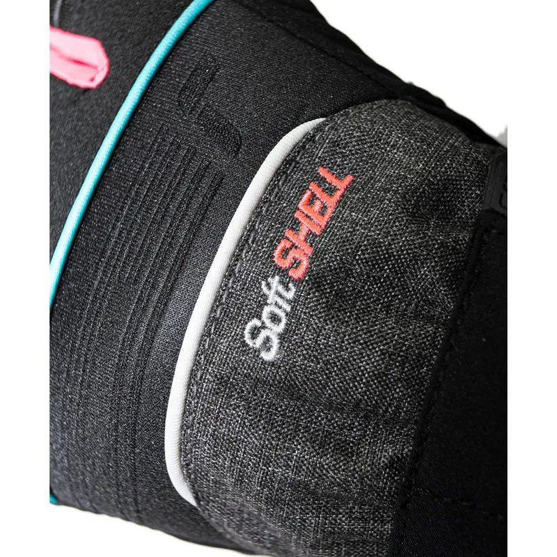 Reusch Kondor R-Tex® Xt Kinder Handschuh black / black melange / knockout pink
