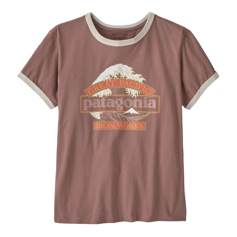 W's Great Waves Ringer Tee
