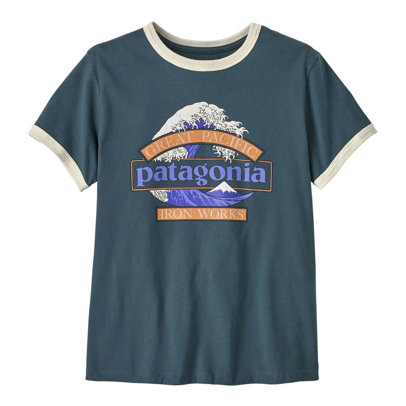 W's Great Waves Ringer Tee