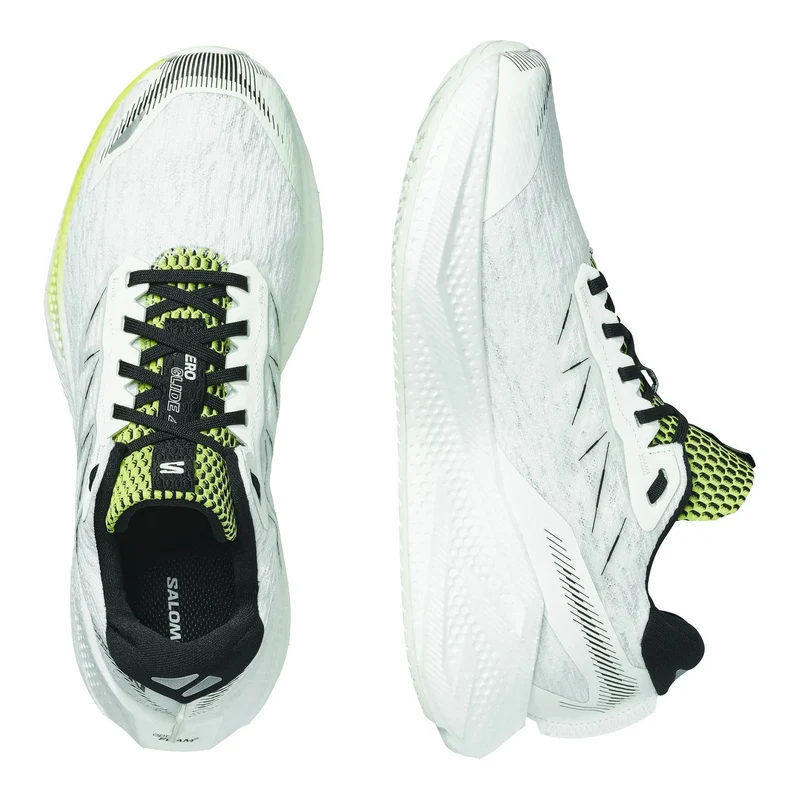 SHOES AERO GLIDE 4 White/Sun Lm/Black