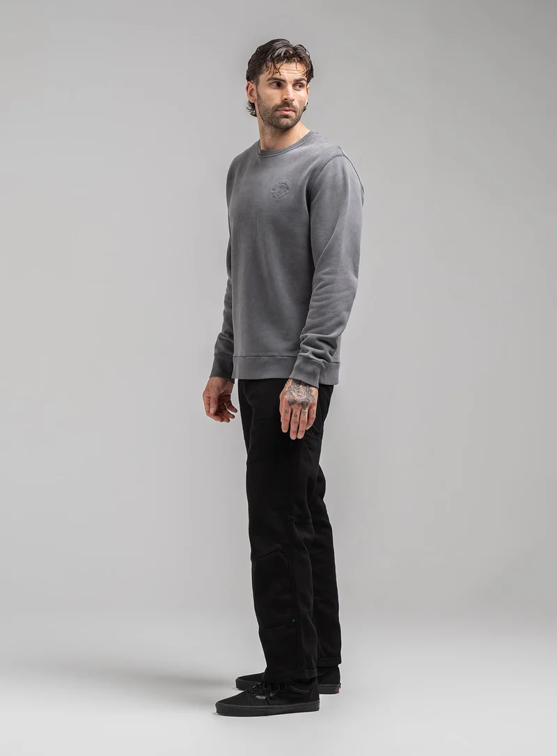 DISSIDENT-PULLOVER MIT ACID-WASCHUNG