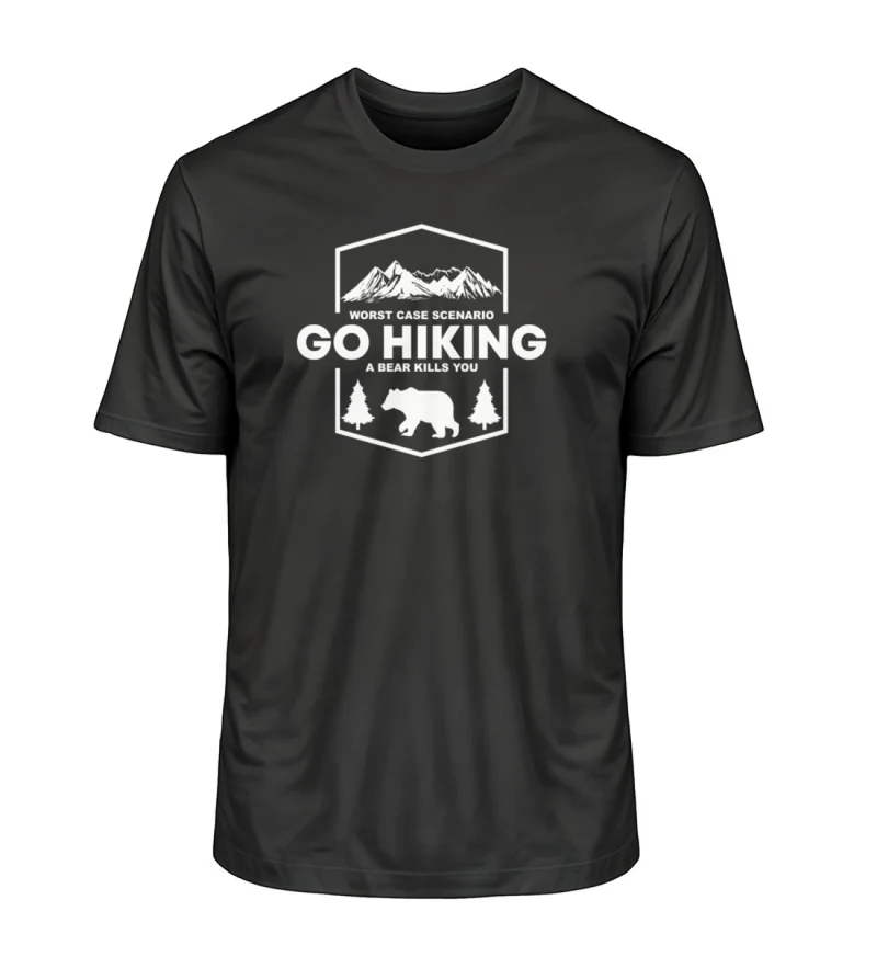 Go Hiking - Unisex Premium Organic T-Shirt
