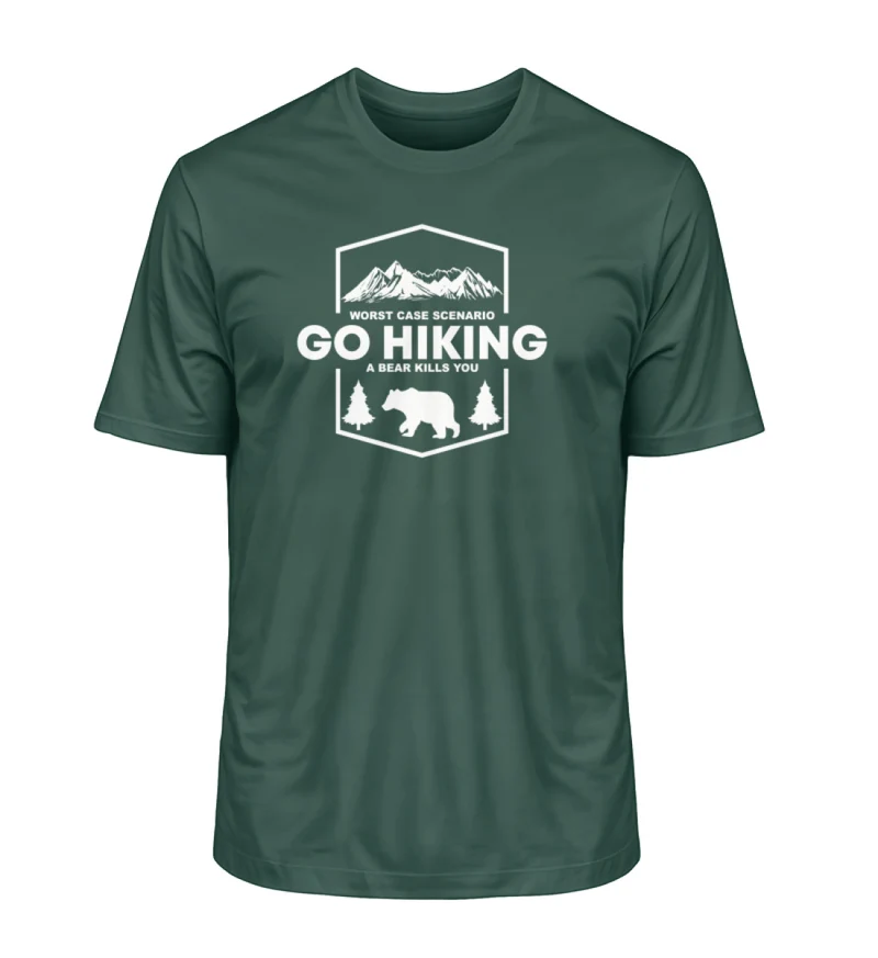 Go Hiking - Unisex Premium Organic T-Shirt