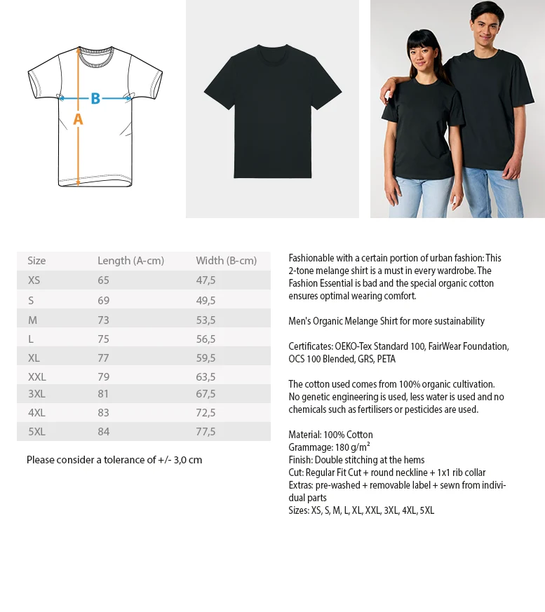 Go Hiking - Unisex Premium Organic T-Shirt