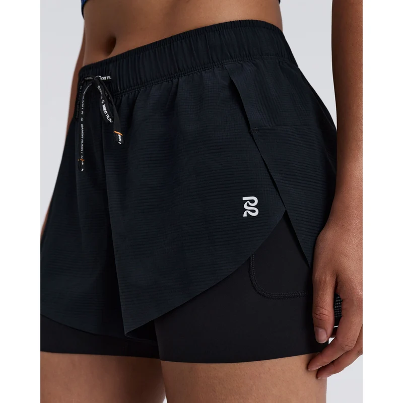 Bandit Coolgrid 2-in-1 Run Shorts Dames
