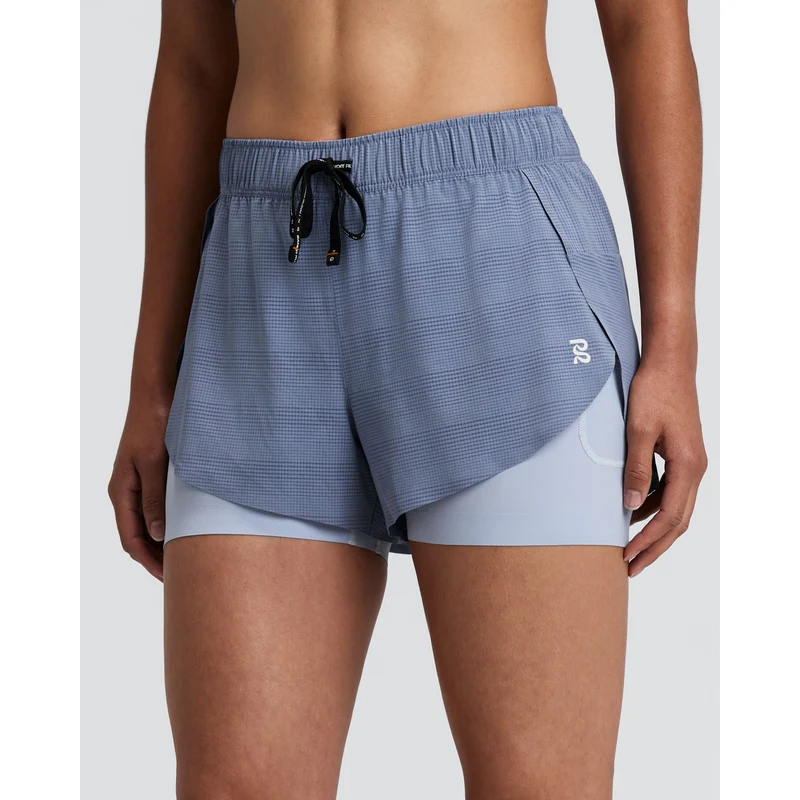 Bandit Coolgrid 2-in-1 Run Shorts Dames